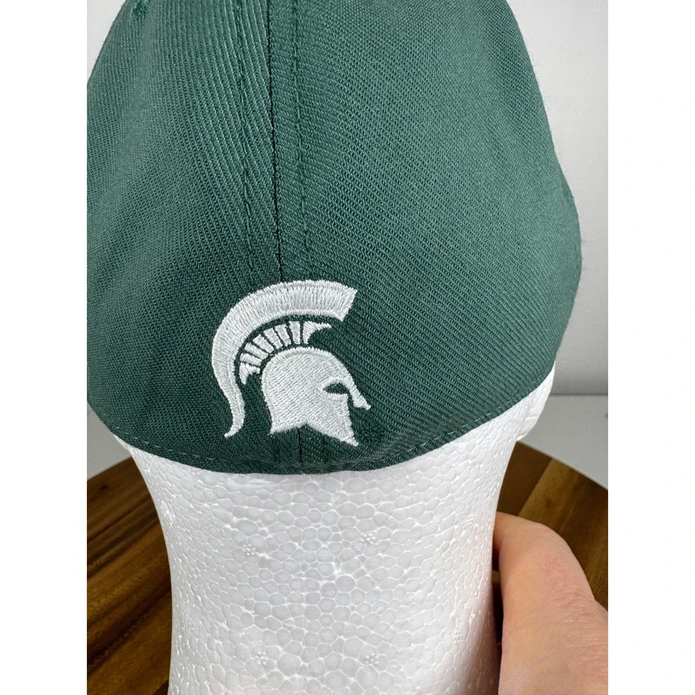 Nike‎ Michigan State Spartans Verbiage Swoosh Flex DNA Green Classic 99 Hat